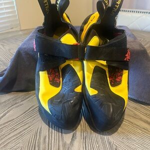 La Sportiva Climbing Shoes - Yellow and Black